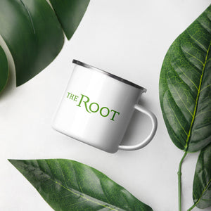 The Root Logo Enamel Mug