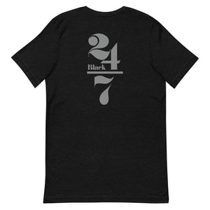 Black 24/7 Unisex T-Shirt